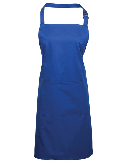Premier Workwear Colours Collection Bib Apron With Pocket