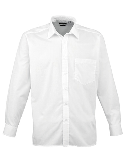 Premier Workwear Men´s Poplin Long Sleeve Shirt