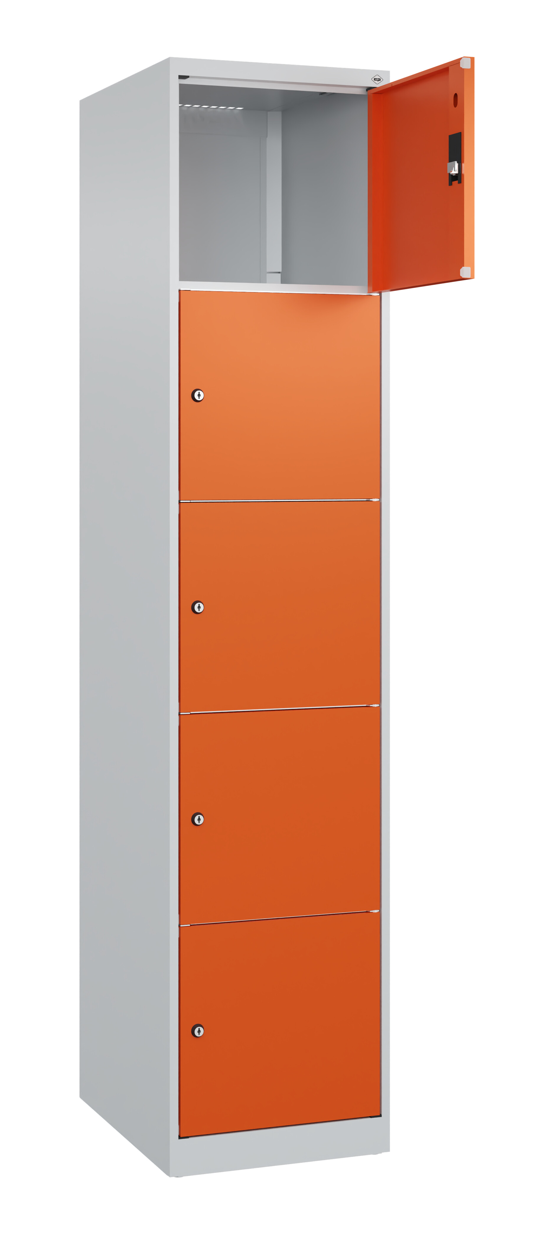 Schließfachschrank Classic Plus, 5 Fächer, 1850x400x500mm Schließfachschrank Classic Plus, 5 Fächer, 1850x400x500mm