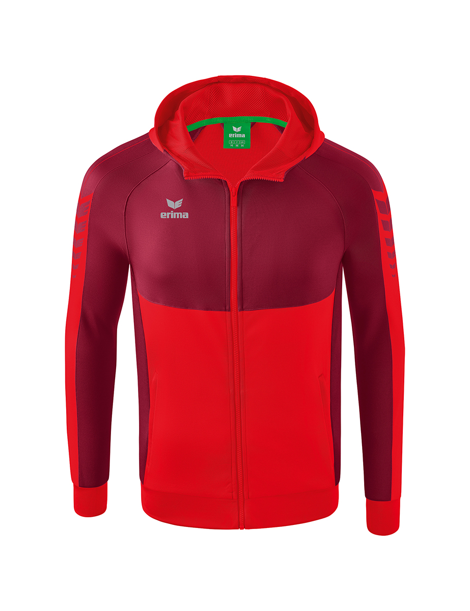 Erima Six Wings Trainingsjacke mit Kapuze Kinder