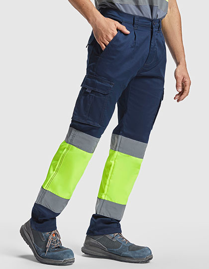 Roly Workwear Trousers Daily Stretch Hi-Viz