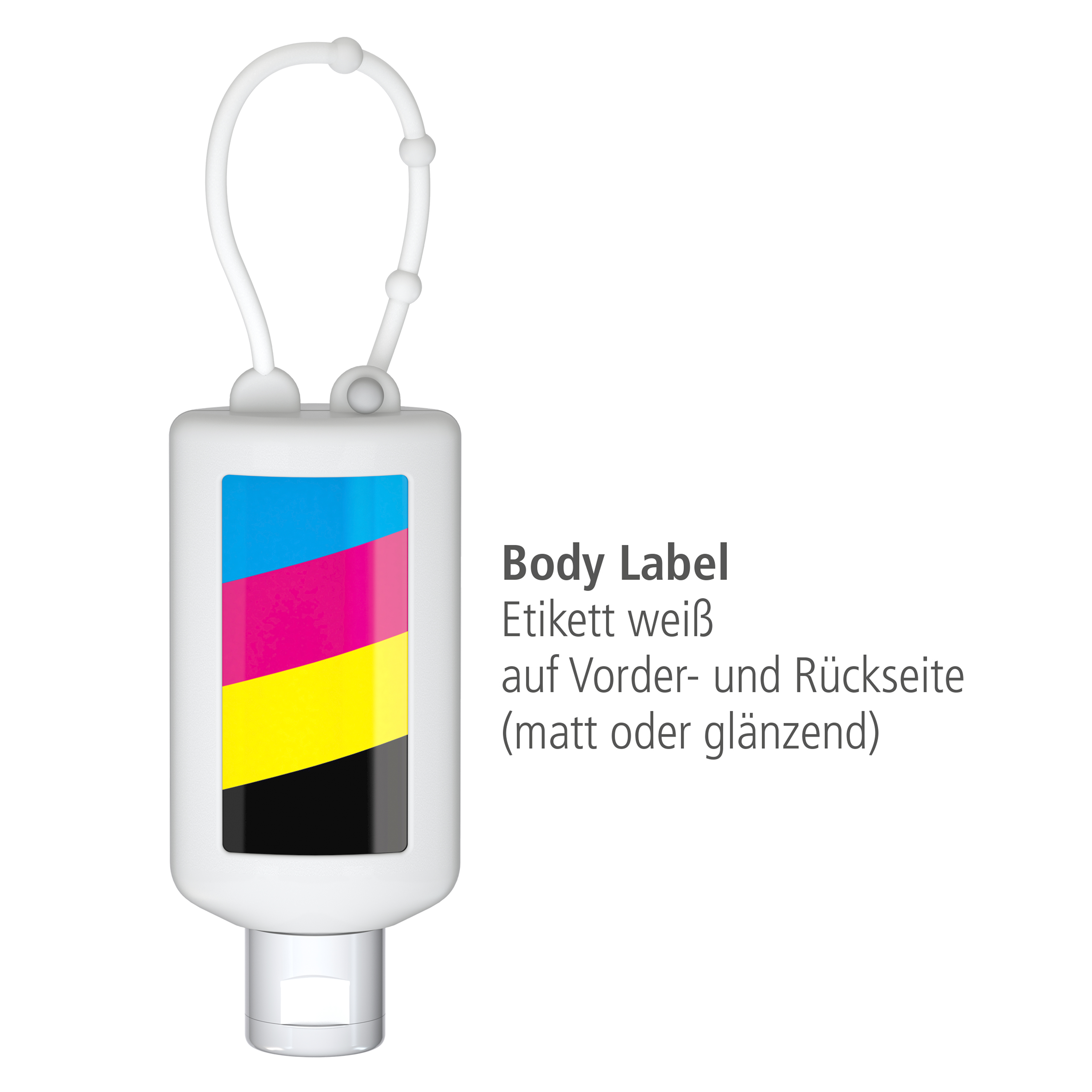 50 ml Bumper schwarz - Handbalsam Ingwer - Limette - Body Label