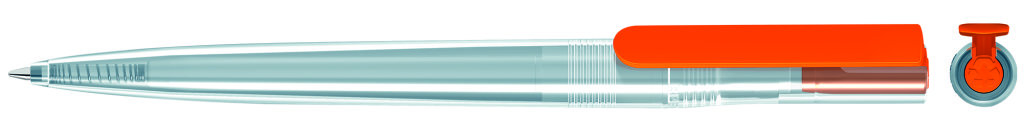 RECYCLED PET PEN switch transparent KG Drehkugelschreiber RECYCLED PET PEN switch transparent KG Drehkugelschreiber