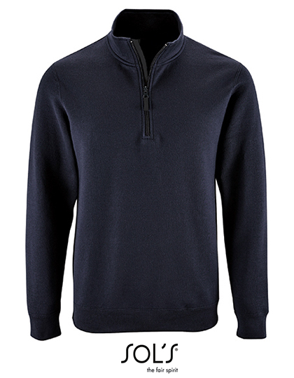 SOL´S Men´s Zip High Collar Sweatshirt Stan