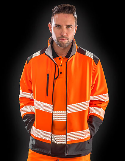 Result Safe-Guard Printable Ripstop Safety Softshell Jacket