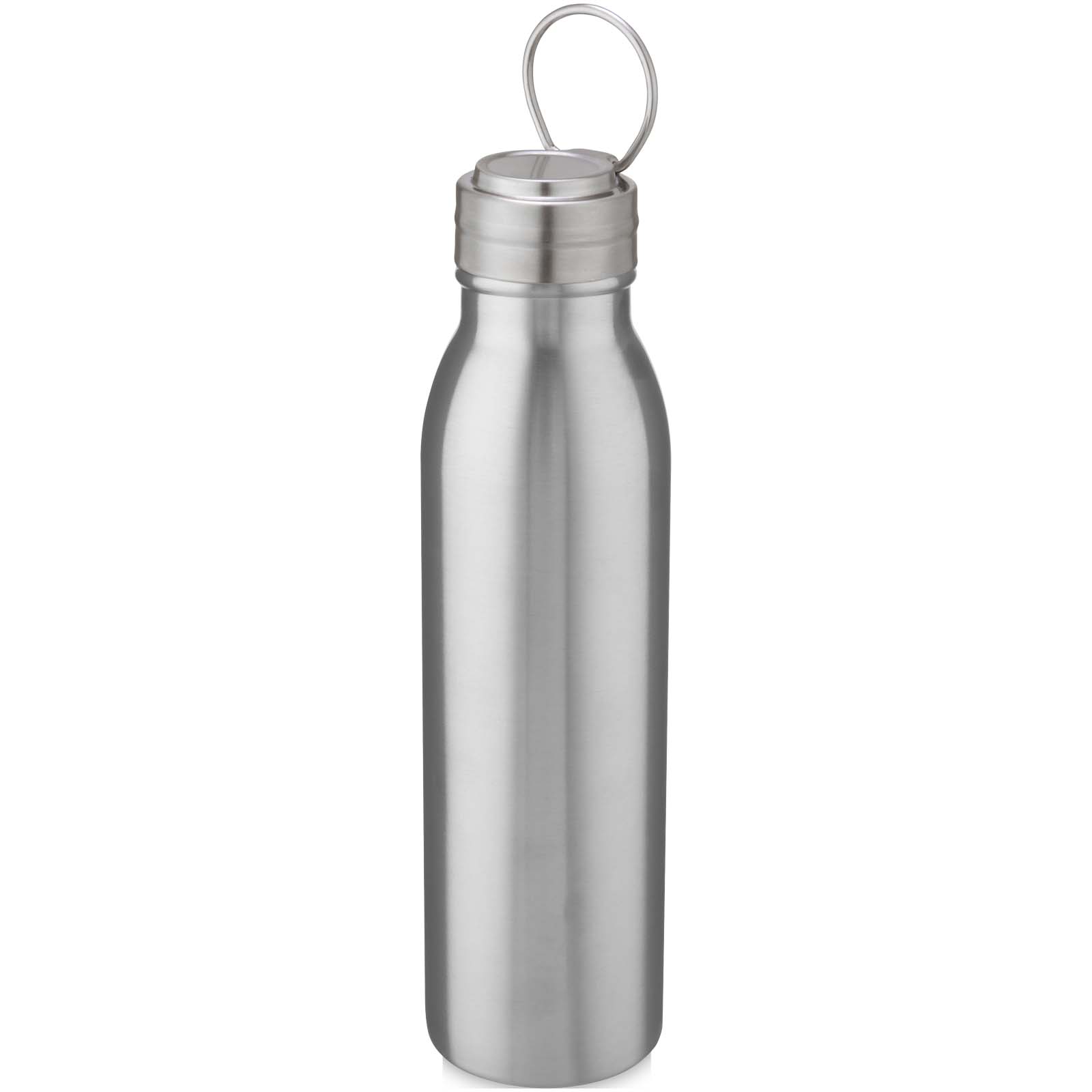 Harper 700 ml Sportflasche aus Edelstahl mit Metallschlaufe Harper 700 ml Sportflasche aus Edelstahl mit Metallschlaufe