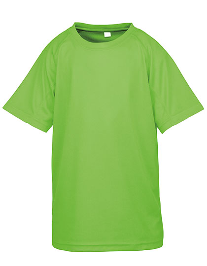 SPIRO Junior Performance Aircool Tee SPIRO Junior Performance Aircool Tee