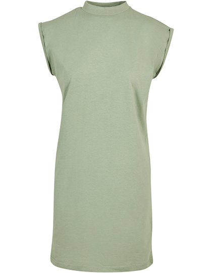 Build Your Brand Ladies´ Turtle Extended Shoulder Dress