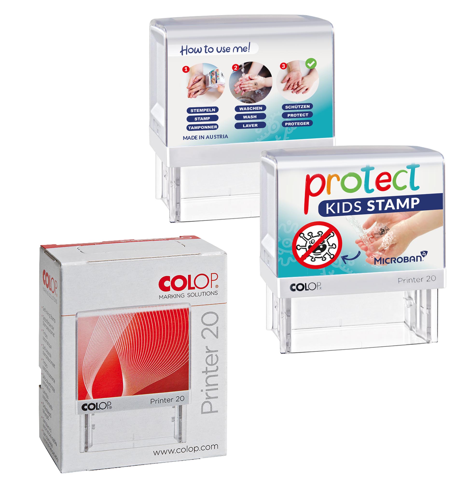 Protect Kids Stamp - Standardmotiv im Einzelkarton Protect Kids Stamp - Standardmotiv im Einzelkarton