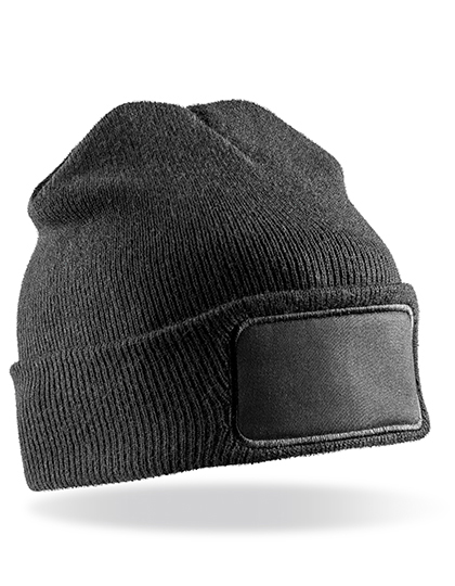 Result Genuine Recycled Recycled Double Knit Printers Beanie
