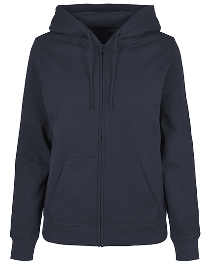 Build Your Brand Basic Ladies Basic Zip Hoody
