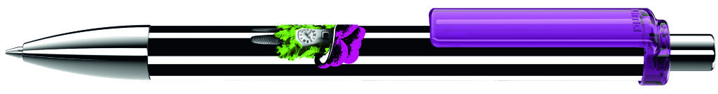 FASHION K transparent SI VIS Druckkugelschreiber FASHION K transparent SI VIS Druckkugelschreiber