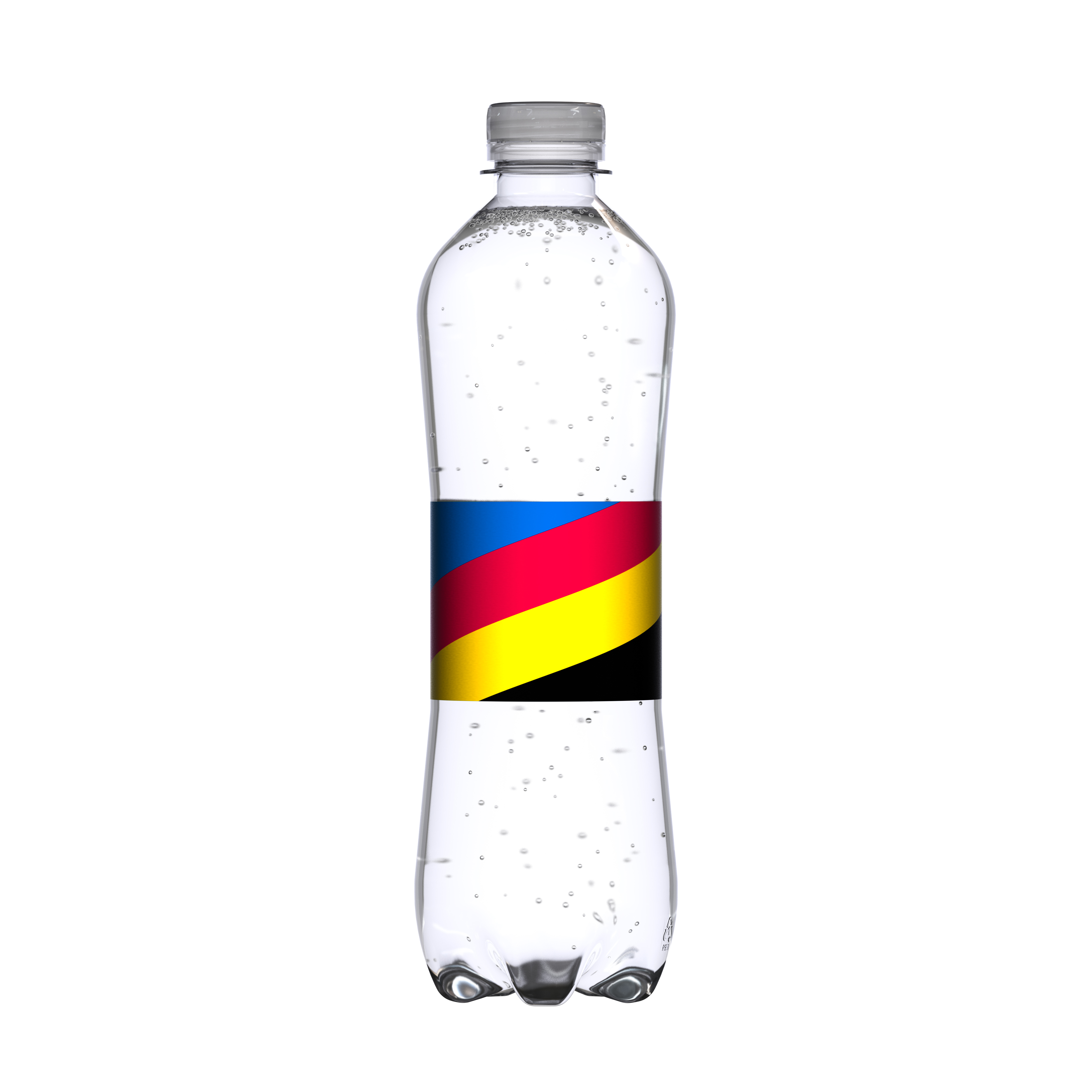 500 ml Mineralwasser spritzig (Flasche Slimline) - Smart Label