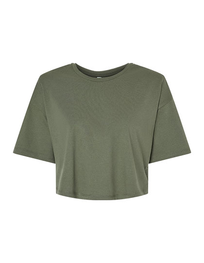 Bella Women´s Jersey Crop Tee Bella Women´s Jersey Crop Tee
