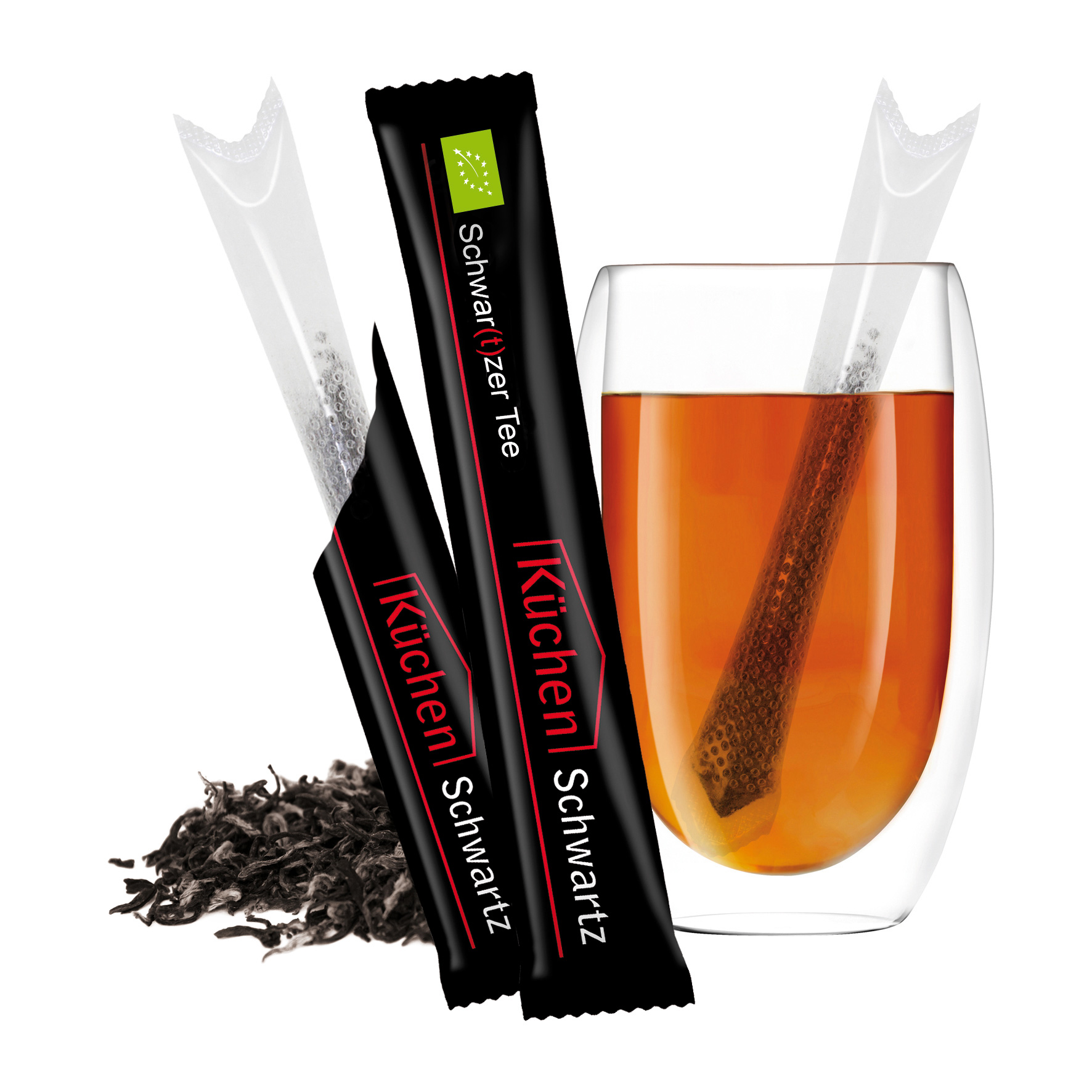 Bio TeaStick - Schwarztee Assam BOP Rembeng - Individual Design Bio TeaStick - Schwarztee Assam BOP Rembeng - Individual Design