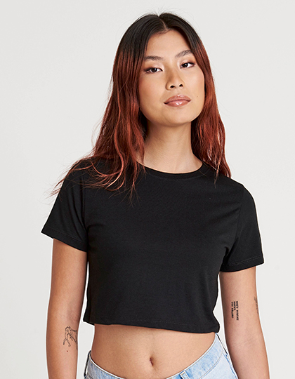 Just Ts Women´s Tri-Blend Cropped T