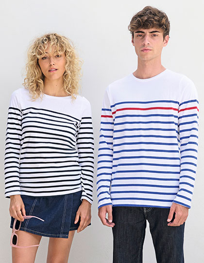 SOL´S Women´s Long Sleeve Striped T-Shirt Matelot SOL´S Women´s Long Sleeve Striped T-Shirt Matelot