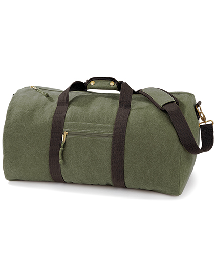 Quadra Vintage Canvas Holdall Quadra Vintage Canvas Holdall