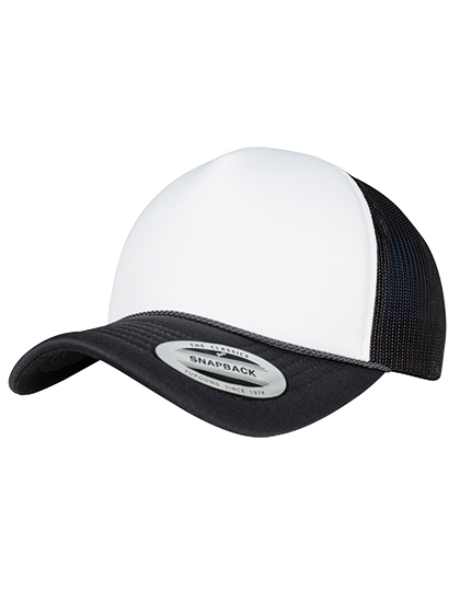 FLEXFIT Foam Trucker Cap Curved Visor FLEXFIT Foam Trucker Cap Curved Visor