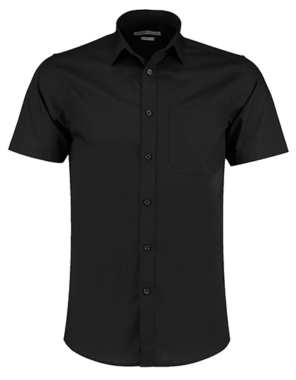 Kustom Kit Men´s Tailored Fit Poplin Shirt Short Sleeve