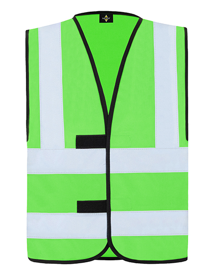 Korntex Hi-Vis Safety Vest With 4 Reflective Stripes Hannover