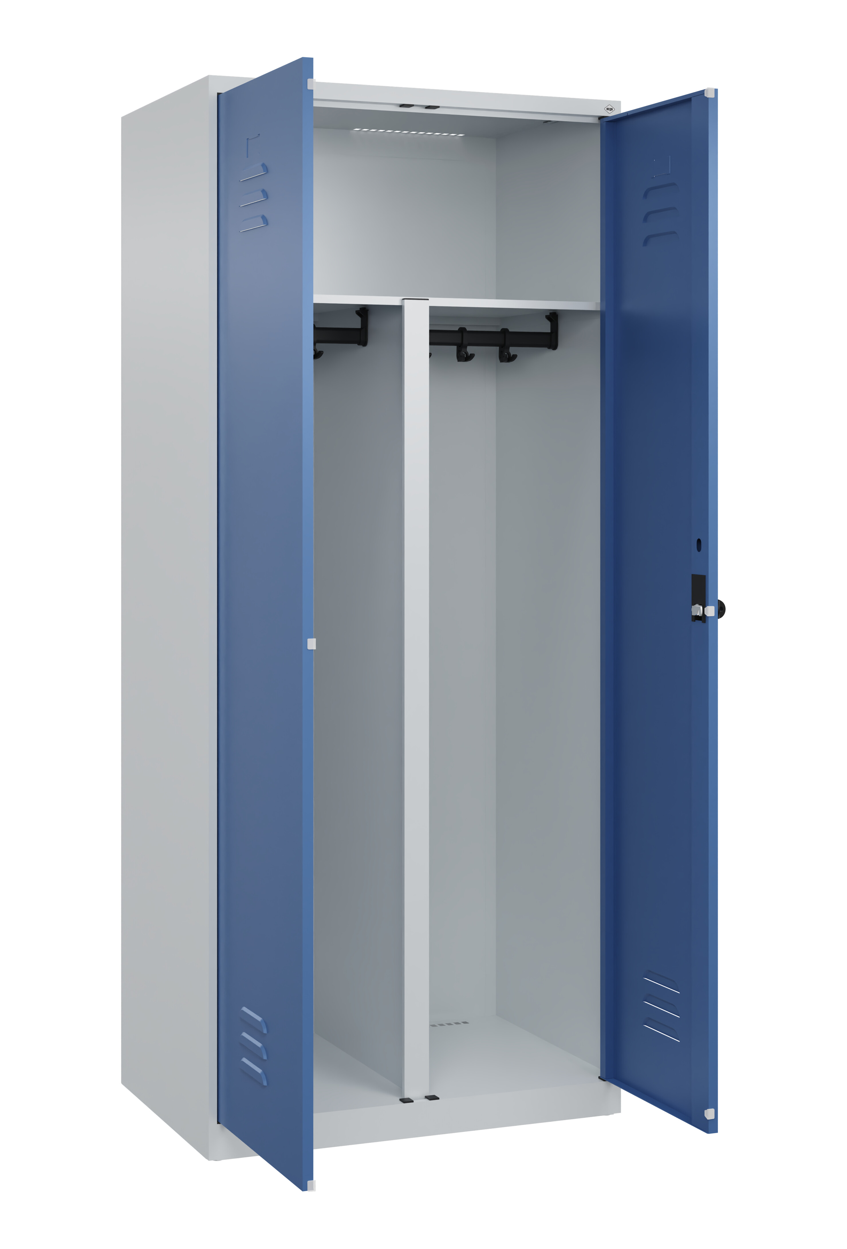 PSA Doppel-Spind Classic Plus, 2 Abteile, 1850x800x500mm PSA Doppel-Spind Classic Plus, 2 Abteile, 1850x800x500mm