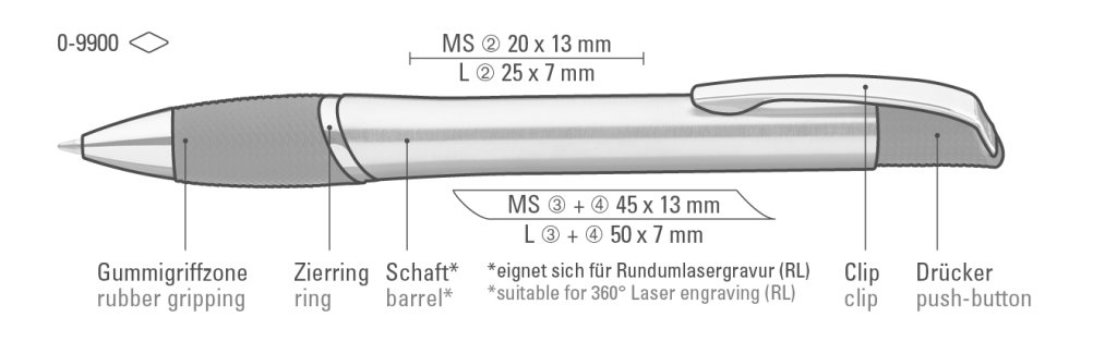 OPERA Druckkugelschreiber