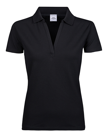 Tee Jays Women´s Luxury Stretch V-Neck Polo Tee Jays Women´s Luxury Stretch V-Neck Polo