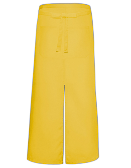 Link Kitchen Wear Bistro Apron With Split And Front Pocket