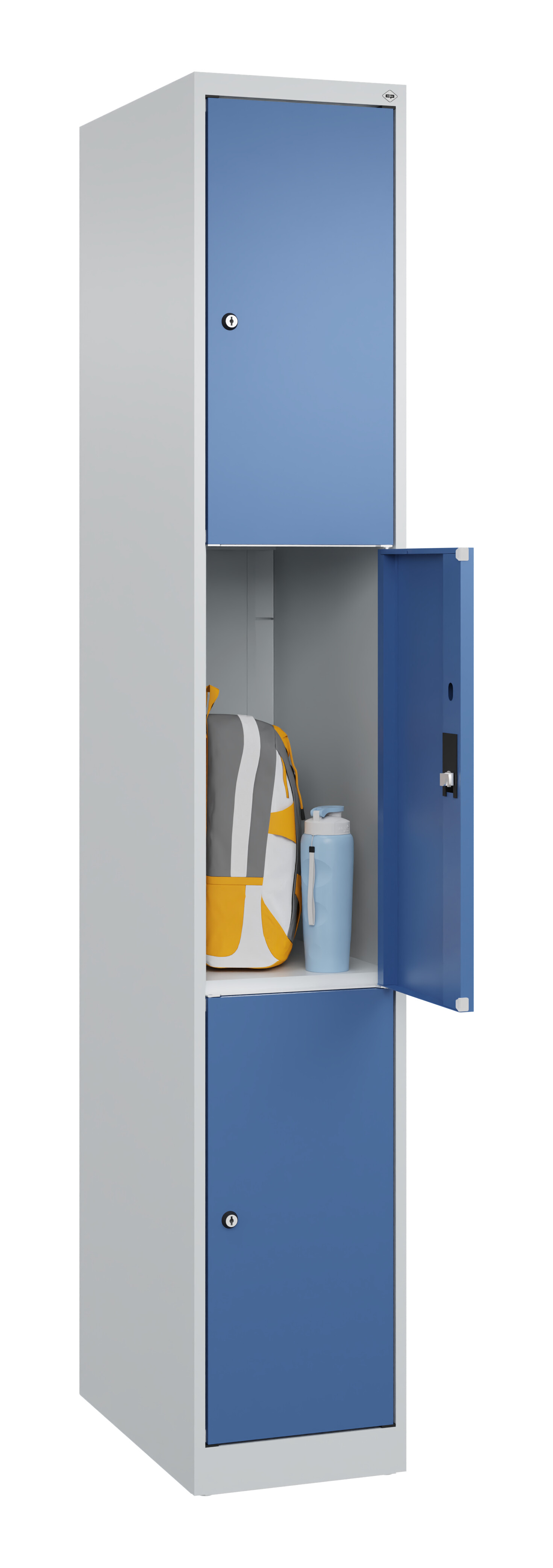 Schließfachschrank Classic Plus, 3 Fächer, 1850x300x500mm Schließfachschrank Classic Plus, 3 Fächer, 1850x300x500mm