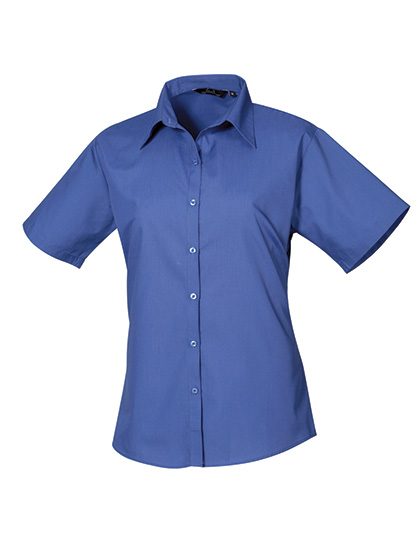 Premier Workwear Women´s Poplin Short Sleeve Blouse Premier Workwear Women´s Poplin Short Sleeve Blouse