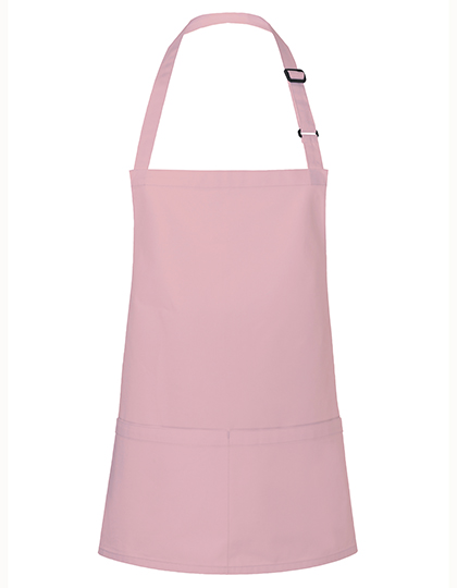 Karlowsky Kurze Latzschürze Basic mit Schnalle und Tasche