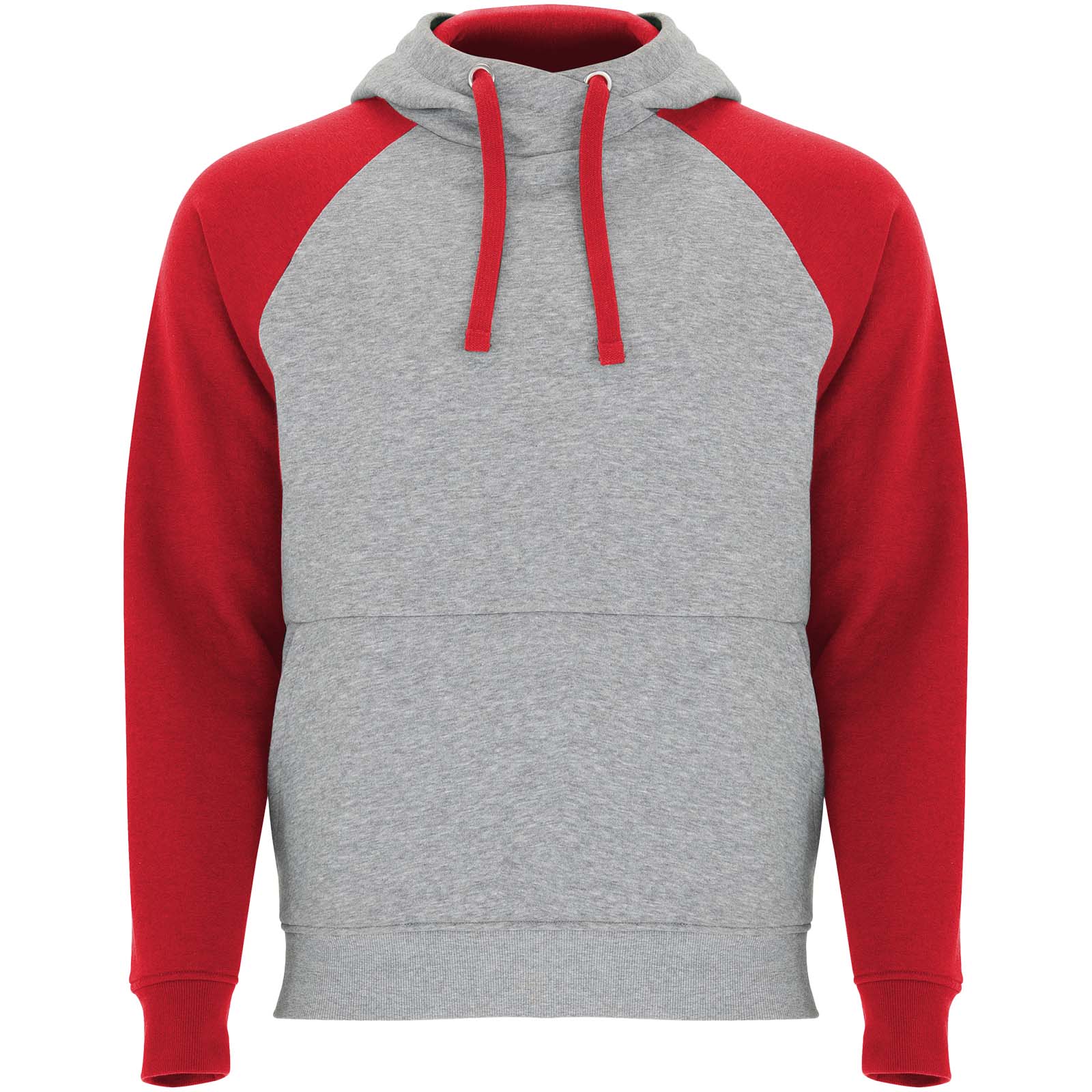 Badet zweifarbiger Kapuzenpullover Unisex