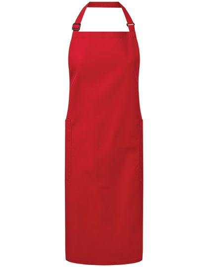 Premier Workwear Recycled & Organic Fairtrade Bib Apron Premier Workwear Recycled & Organic Fairtrade Bib Apron
