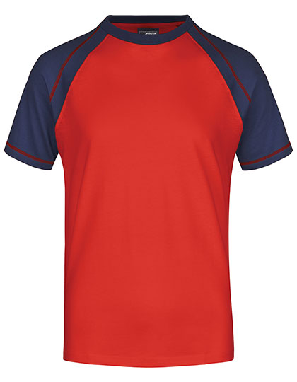 James&Nicholson Men´s Raglan-T