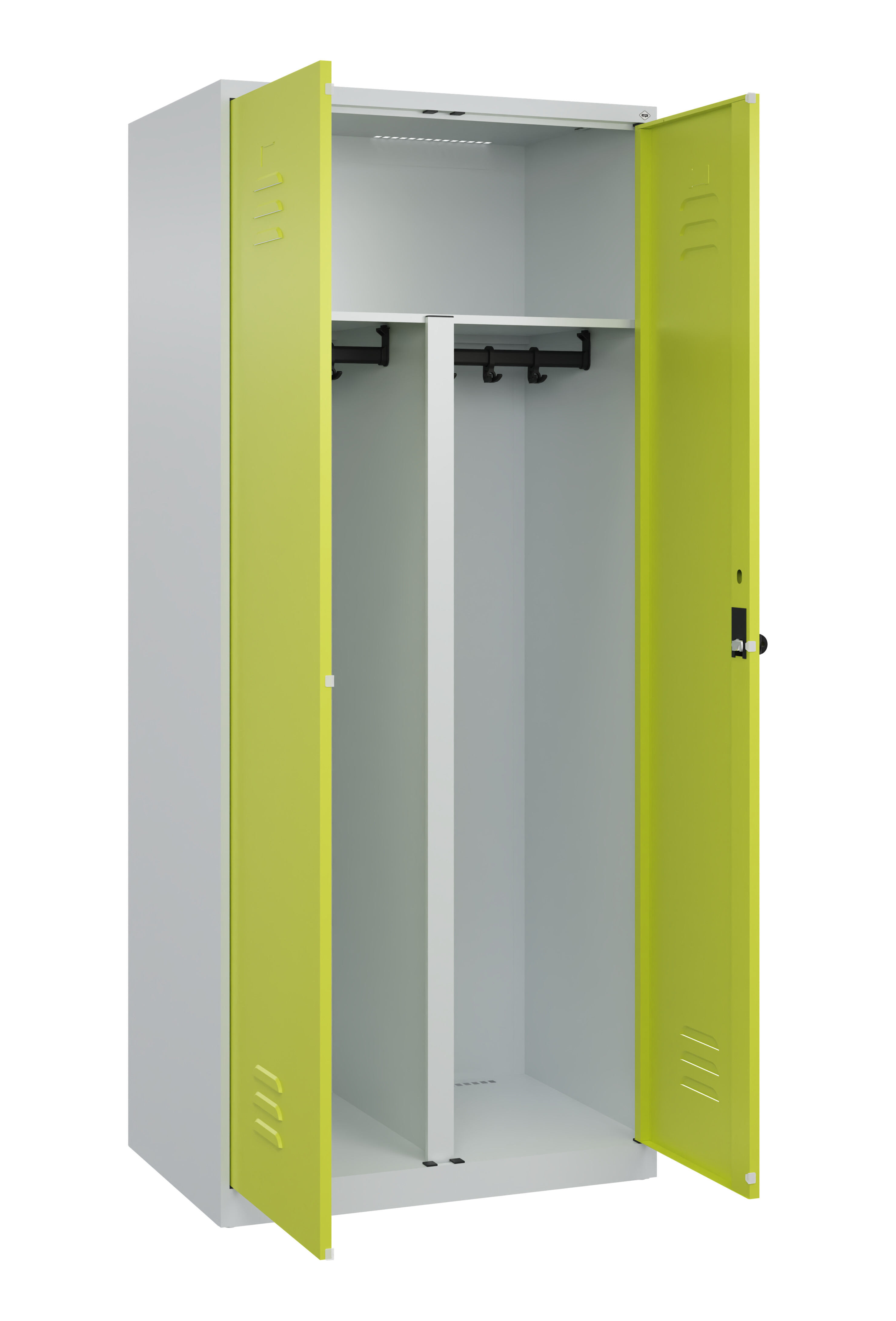 PSA Doppel-Spind Classic Plus, 2 Abteile, 1850x800x500mm PSA Doppel-Spind Classic Plus, 2 Abteile, 1850x800x500mm