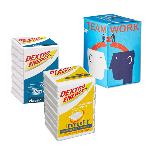 Mini Promo-Tower mit DEXTRO ENERGY* Mini Promo-Tower mit DEXTRO ENERGY*