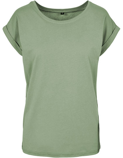 Build Your Brand Ladies´ Extended Shoulder Tee Build Your Brand Ladies´ Extended Shoulder Tee
