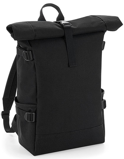 BagBase Block Roll-Top Backpack BagBase Block Roll-Top Backpack