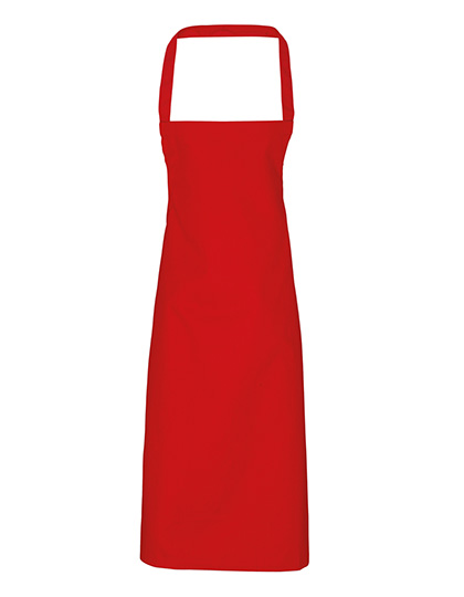 Premier Workwear Organic Cotton Bib Apron (No Pocket)