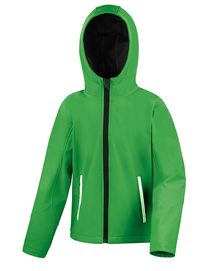 Result Core Junior TX Performance Hooded Soft Shell Jacket Result Core Junior TX Performance Hooded Soft Shell Jacket