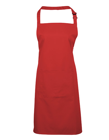 Premier Workwear Colours Collection Bib Apron With Pocket Premier Workwear Colours Collection Bib Apron With Pocket