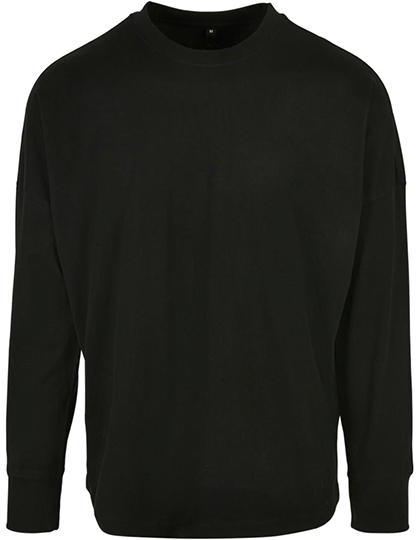 Build Your Brand Oversized Cut On Sleeve Longsleeve