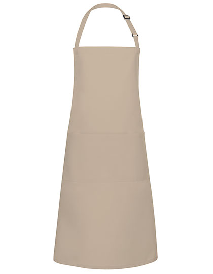Karlowsky Latzschürze Basic mit Tasche und Schnalle Karlowsky Latzschürze Basic mit Tasche und Schnalle