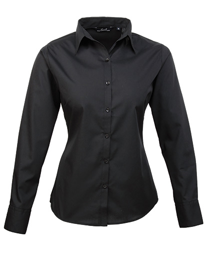Premier Workwear Women´s Poplin Long Sleeve Blouse