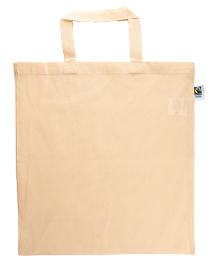 Printwear Fairtrade Cotton Bag Short Handles