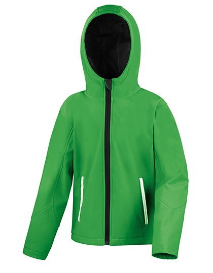 Result Core Junior TX Performance Hooded Soft Shell Jacket