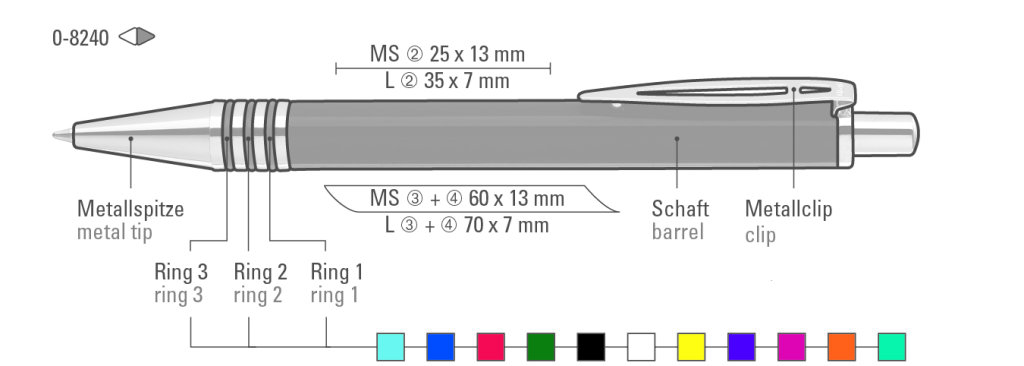 SUPREME Druckkugelschreiber