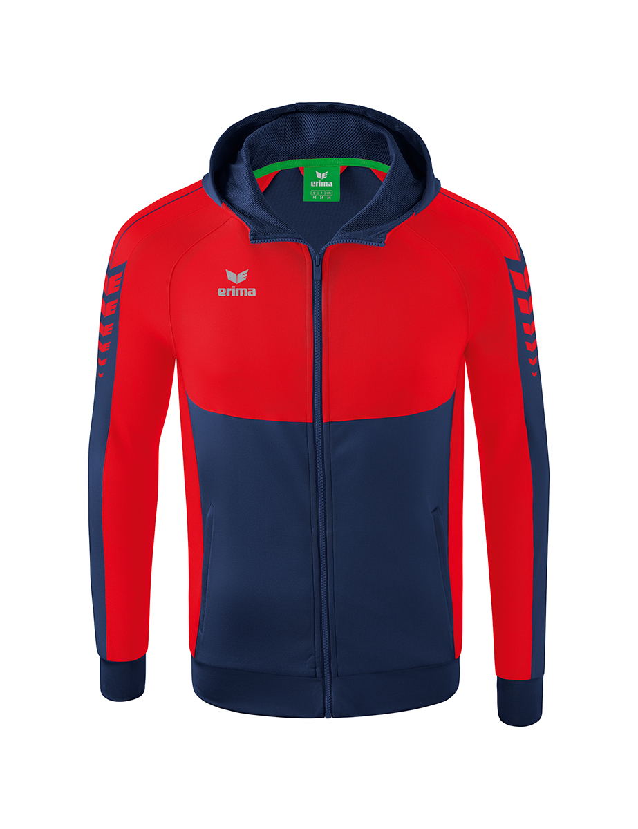 Erima Six Wings Trainingsjacke mit Kapuze Erima Six Wings Trainingsjacke mit Kapuze