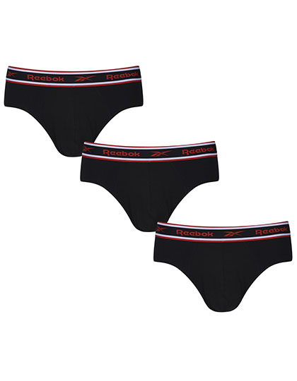 Reebok Men´s Brief - Chase (3 Pair Pack) Reebok Men´s Brief - Chase (3 Pair Pack)